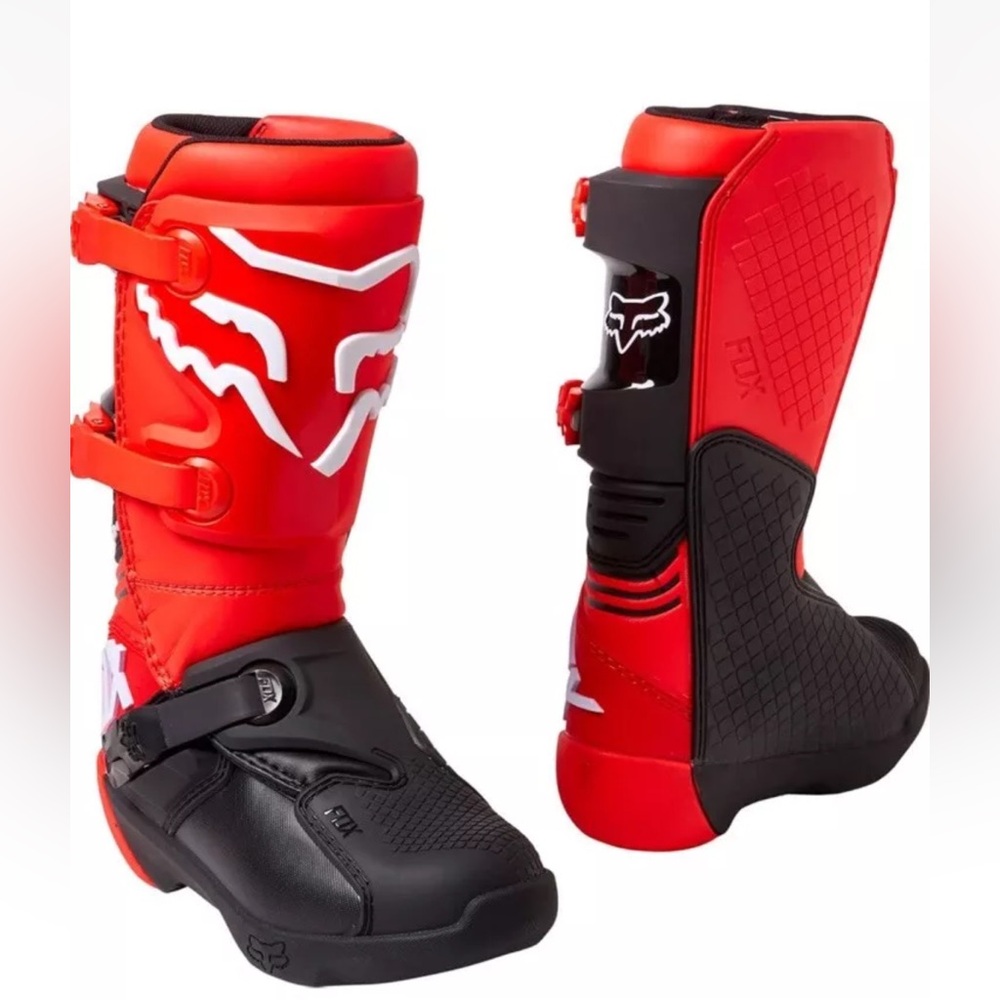 Fox Racing - Comp Boots - Flame Red - Sz M11
